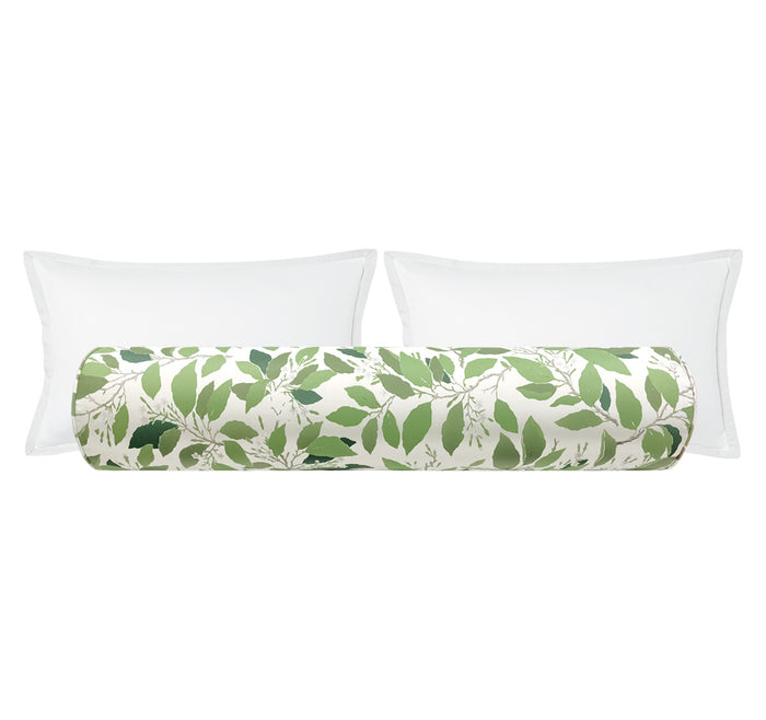 THE BOLSTER :: DOGWOOD LEAF // IVORY | SCHUMACHER