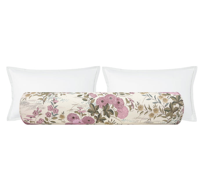 THE BOLSTER :: FIORELLA // LAVENDER | KRAVET COUTURE