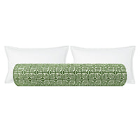 THE BOLSTER :: LABYRINTH VELVET // EMERALD | THIBAUT