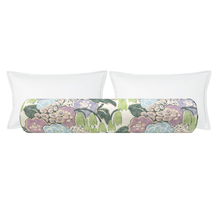 THE BOLSTER :: LAURA // LAVENDER AND GREEN | THIBAUT