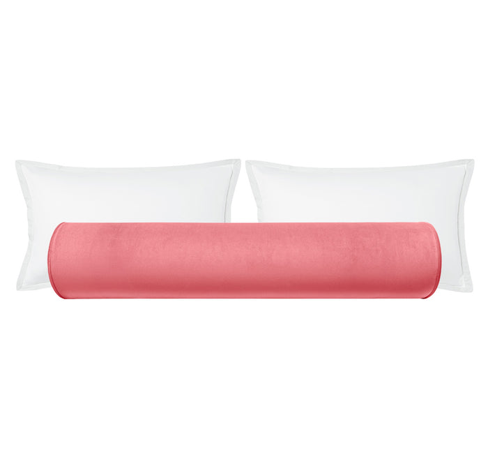 THE BOLSTER :: MELROSE VELVET // ROSÉ PINK