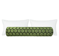 THE BOLSTER :: MIA CUT VELVET // OLIVE