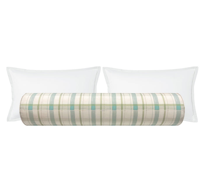 THE BOLSTER :: PLAID // NEUTRAL | TEIL TEXTILES