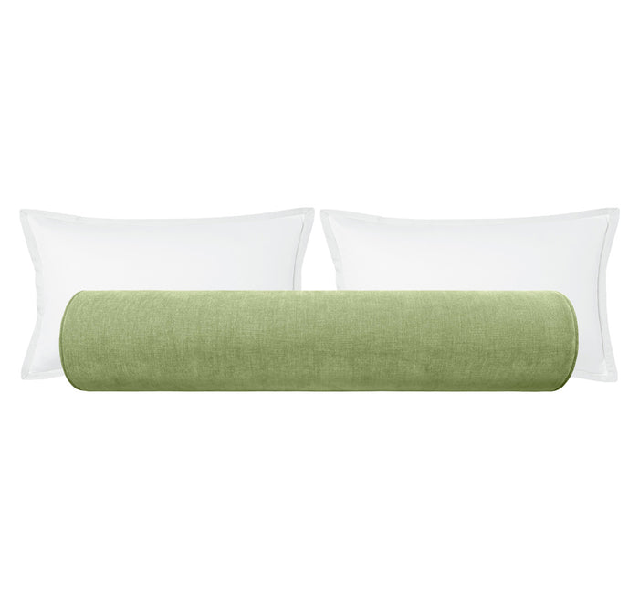 THE BOLSTER :: SIGNATURE CHENILLE // CELADON