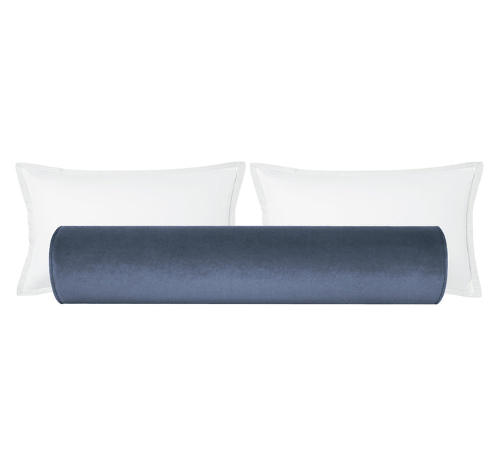 THE BOLSTER :: SOCIETY VELVET // CAPRI BLUE