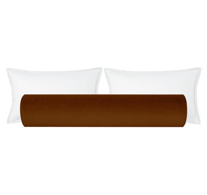 THE BOLSTER :: SOCIETY VELVET // COGNAC