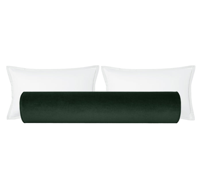 THE BOLSTER :: SOCIETY VELVET // EMERALD