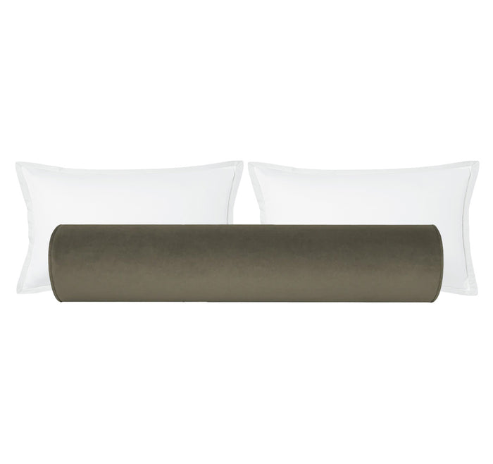 THE BOLSTER :: SOCIETY VELVET // GREY