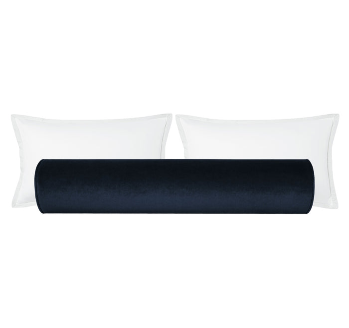 THE BOLSTER :: SOCIETY VELVET // NAVY BLUE