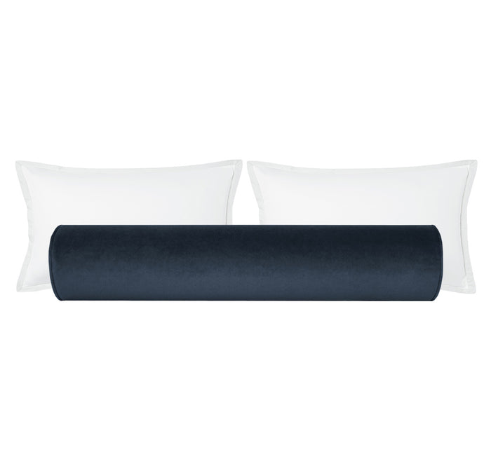 THE BOLSTER :: SOCIETY VELVET // PRUSSIAN BLUE