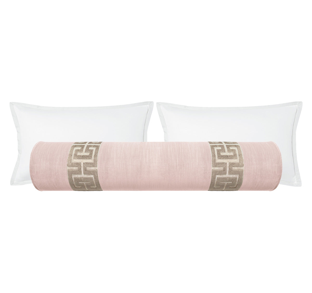 THE BOLSTER :: STRIE VELVET // BALLET + GREEK TRIM