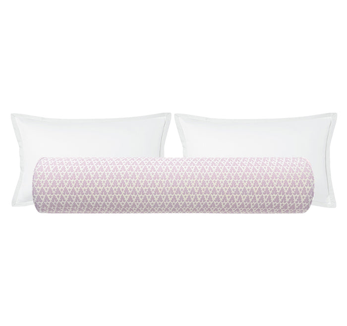 THE BOLSTER :: VOLPI // SOFT LAVENDER  | QUADRILLE