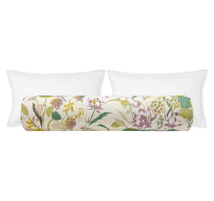 THE BOLSTER :: WATERLILY // LILAC