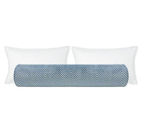 THE BOLSTER :: ZARA CUT VELVET // CAPRI BLUE