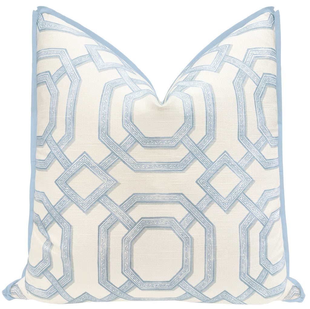 LATTICE PRINT // POWDER BLUE | LDC – Little Design Co.