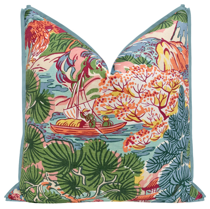 PAGODA TREES // PINK AND GREEN | THIBAUT