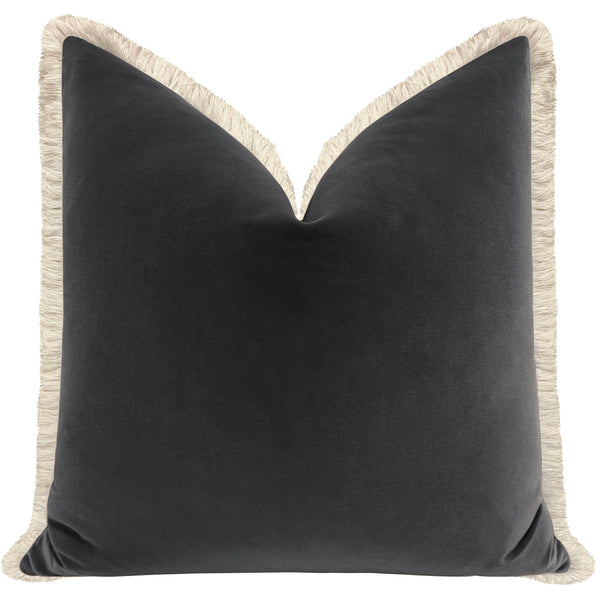 SIGNATURE VELVET // GRAPHITE + FRINGE