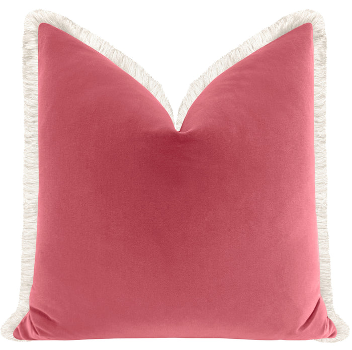 SIGNATURE VELVET // ROSÉ PINK + FRINGE