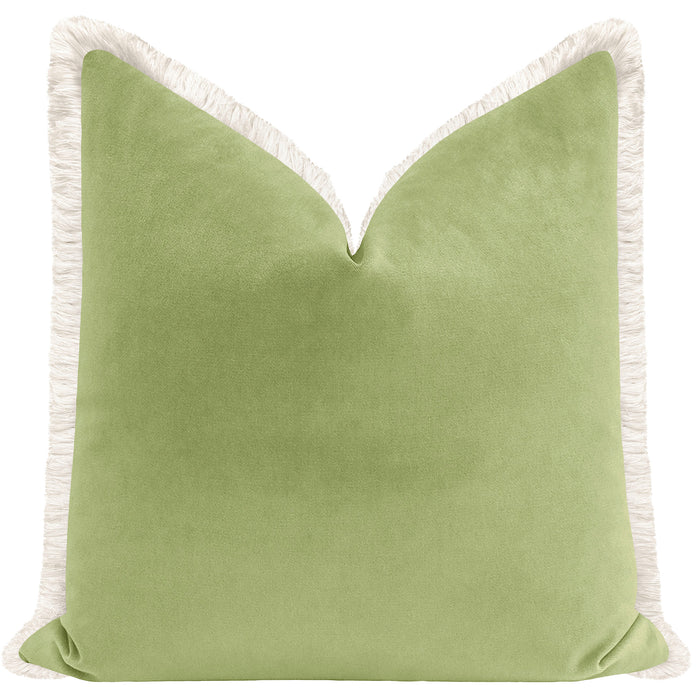 SOCIETY VELVET // CELADON + FRINGE