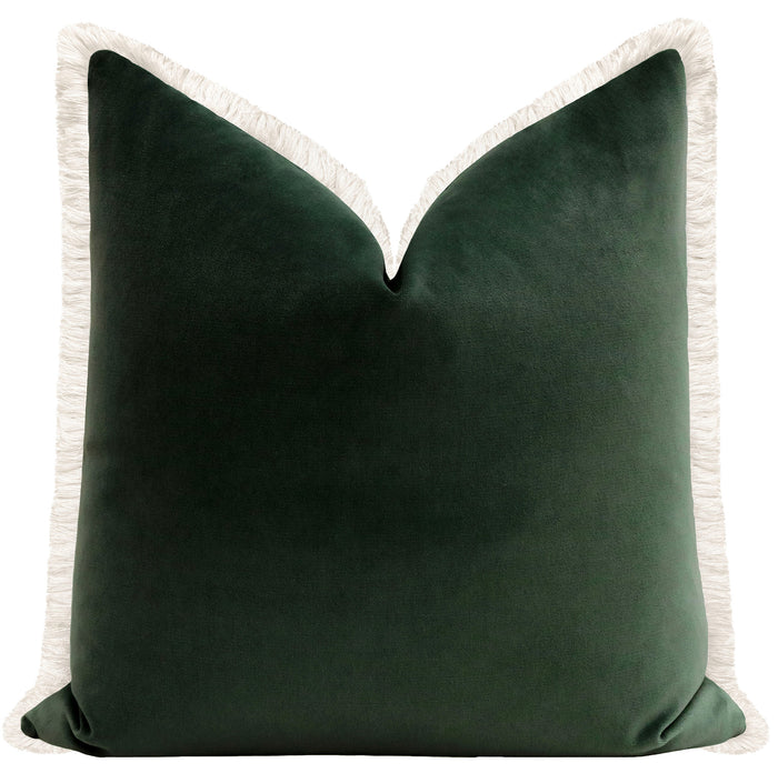SOCIETY VELVET // EMERALD + FRINGE