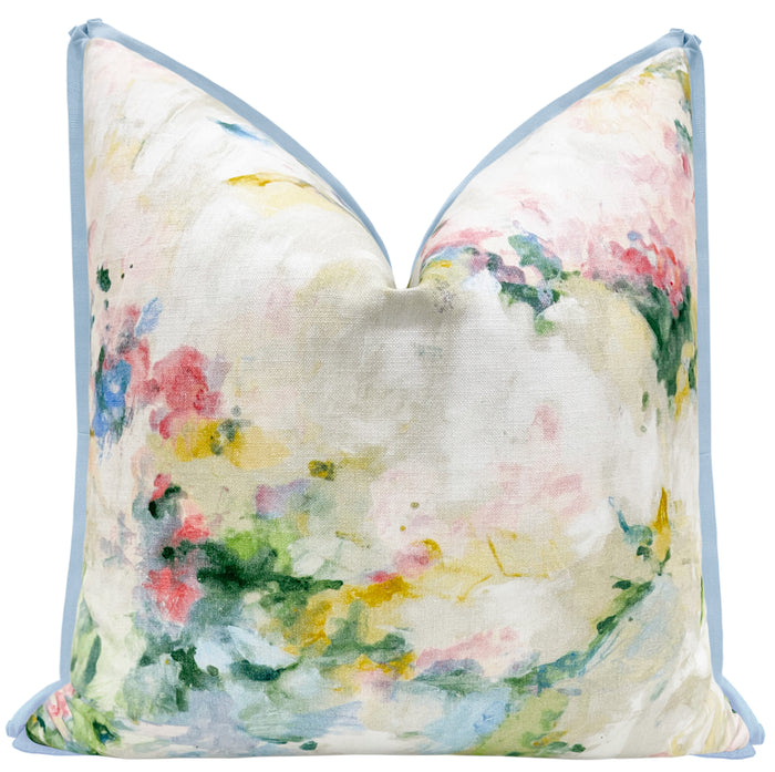 WATERCOLOR FLORAL // POWDER BLUE | LDC