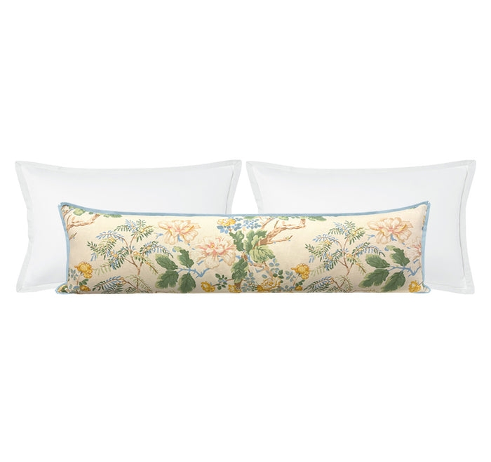 THE XL LUMBAR :: CHINESE PEONY // GOLD | LEE JOFA