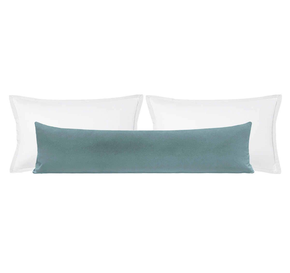 THE XL LUMBAR :: SIGNATURE VELVET // HYDRANGEA BLUE