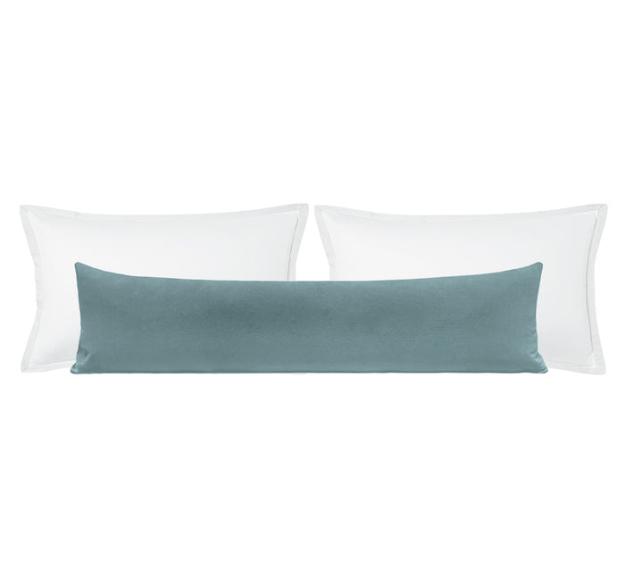 THE XL LUMBAR :: SIGNATURE VELVET // HYDRANGEA BLUE