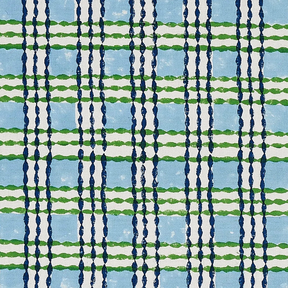 THE TIGHT ROUND OTTOMAN :: TRELLIS HAND BLOCK PRINT | MOLLY MAHON