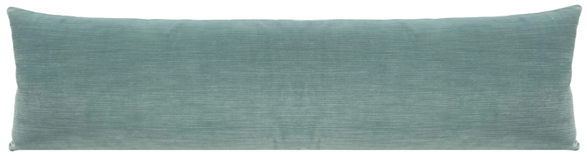 THE XL LUMBAR :: STRIE VELVET // CERULEAN BLUE