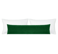 THE XL LUMBAR :: STRIE VELVET // MALACHITE