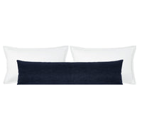 THE XL LUMBAR :: STRIE VELVET // NAVY BLUE