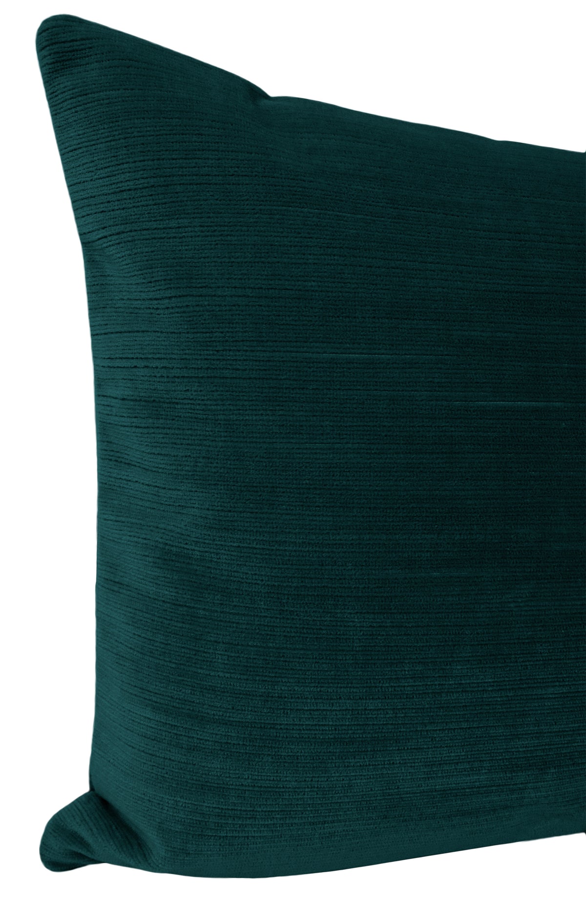 THE XL LUMBAR :: STRIE VELVET // HARBOUR BLUE