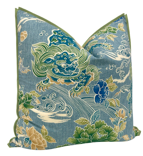 Chinoiserie Shell Shaped Pillow main image 0