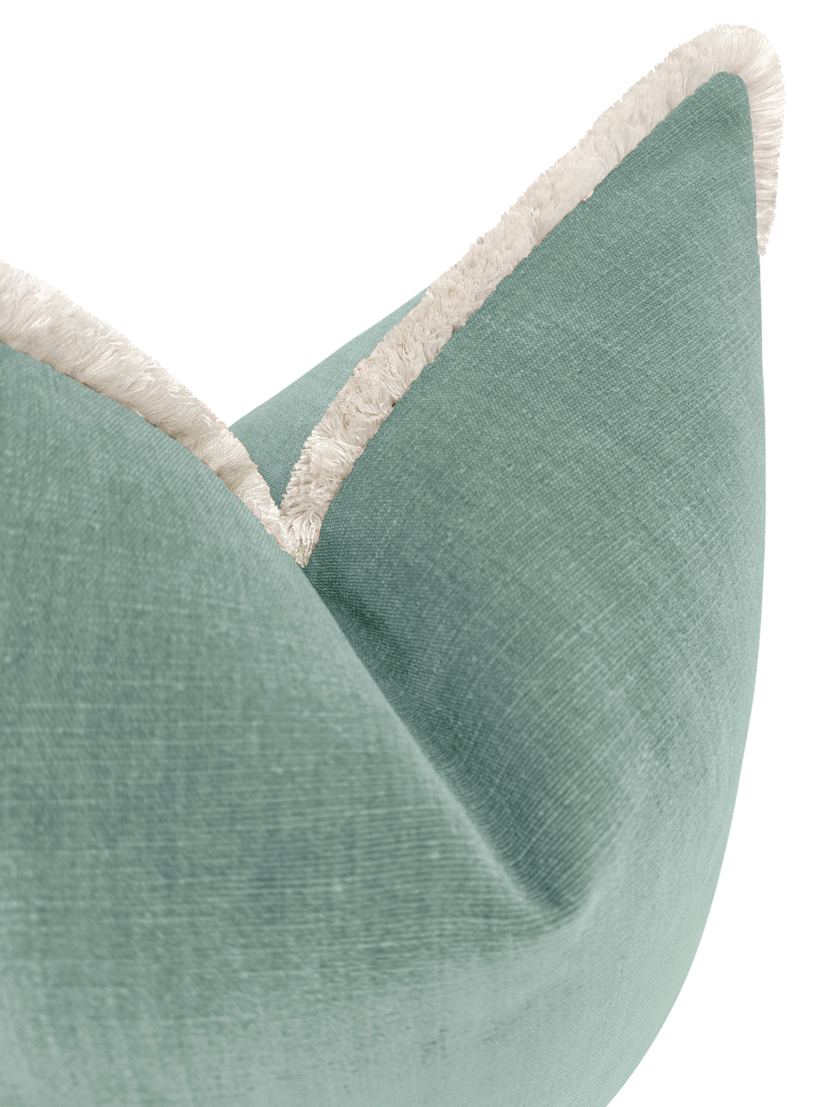 SIGNATURE CHENILLE // SPA BLUE + FRINGE