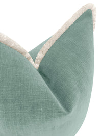 SIGNATURE CHENILLE // SPA BLUE + FRINGE