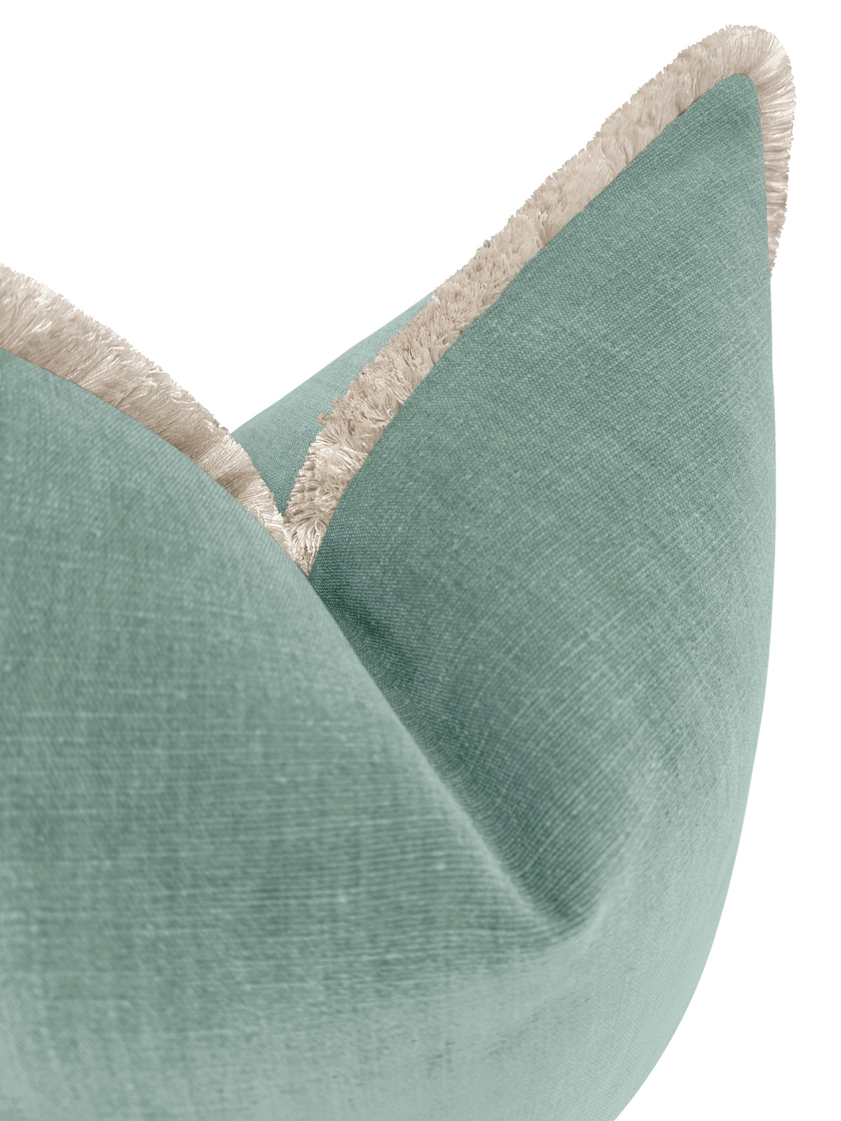 SIGNATURE CHENILLE // SPA BLUE + FRINGE