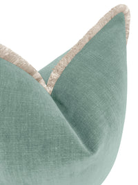 SIGNATURE CHENILLE // SPA BLUE + FRINGE
