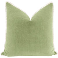 SIGNATURE CHENILLE // CELADON + FRINGE