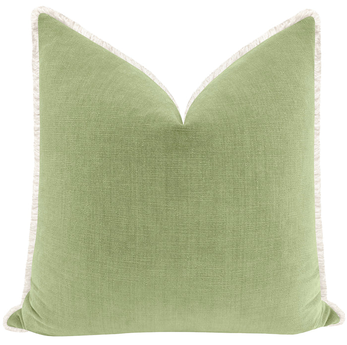 SIGNATURE CHENILLE // CELADON + FRINGE