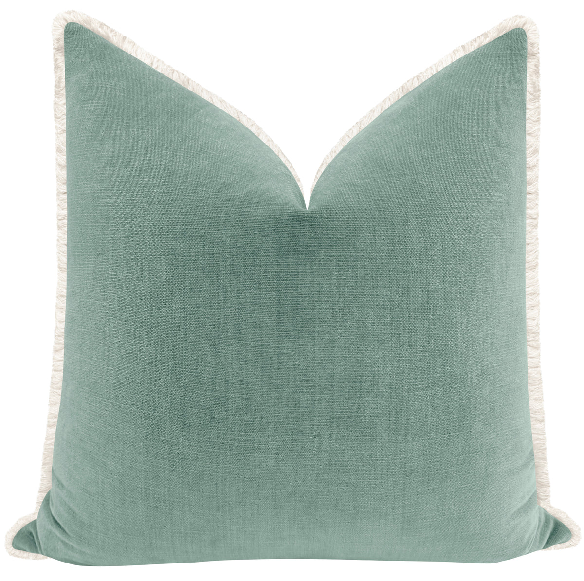 SIGNATURE CHENILLE // SPA BLUE + FRINGE