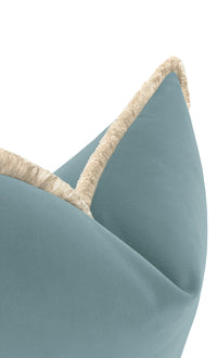 SIGNATURE VELVET // HYDRANGEA BLUE + FRINGE