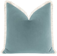 SIGNATURE VELVET // HYDRANGEA BLUE + FRINGE