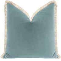SIGNATURE VELVET // HYDRANGEA BLUE + FRINGE