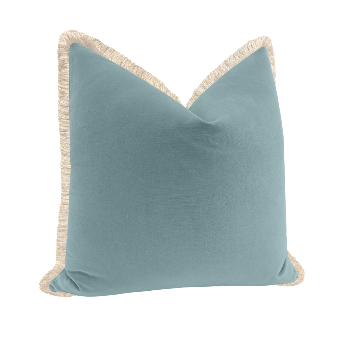 SIGNATURE VELVET // HYDRANGEA BLUE + FRINGE