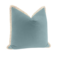 SIGNATURE VELVET // HYDRANGEA BLUE + FRINGE