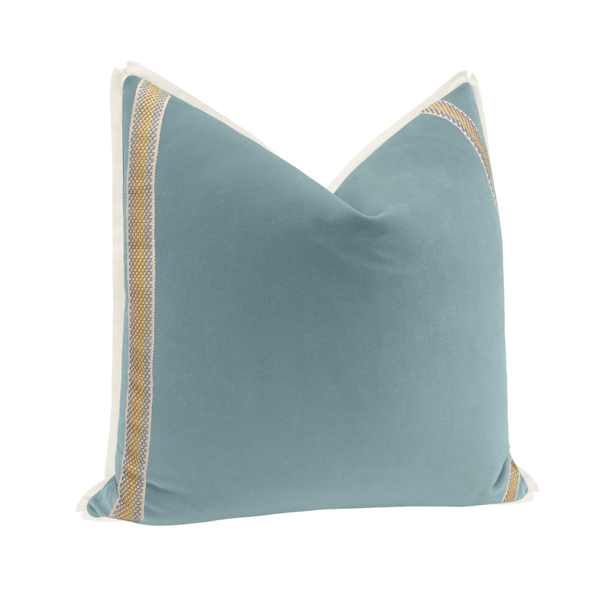 THE MILLICENT | SIGNATURE VELVET // HYDRANGEA BLUE + CHARDON BLUE TRIM