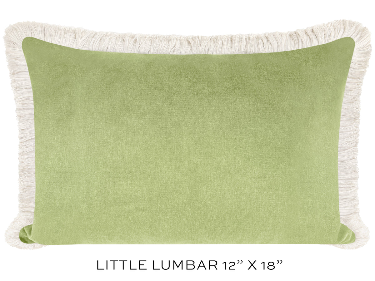 SOCIETY VELVET // CELADON + FRINGE