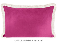 SOCIETY VELVET // CERISE + FRINGE