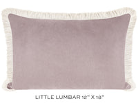 SOCIETY VELVET // SMOKEY LILAC + FRINGE